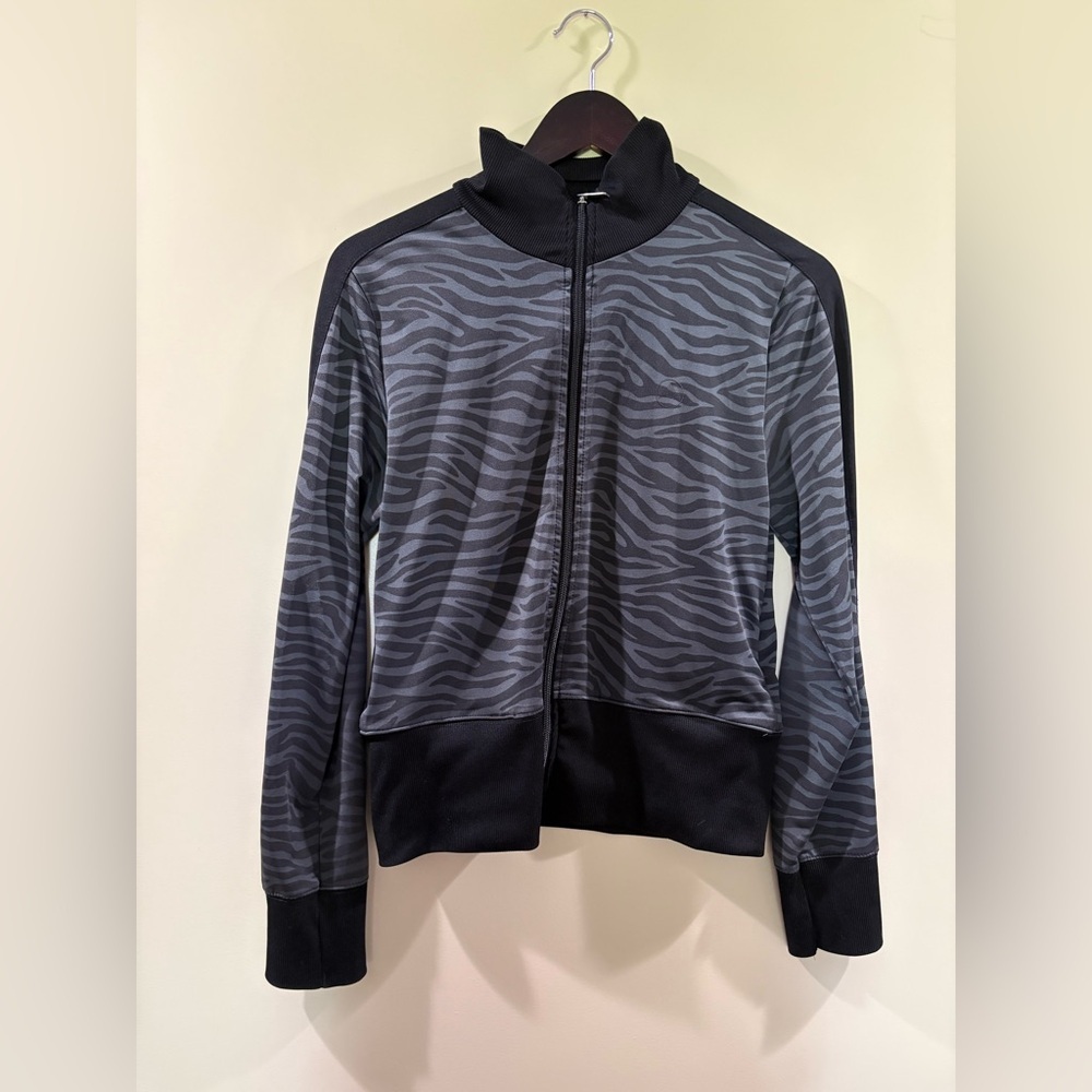 Women's Boca Performance Zebra Print Zip Up Sweater